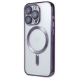 Huse pentru iPhone 14 Pro, MagSafe Hybrid, violet