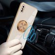 Huse pentru iPhone X/XS, Electro Ring, de aur