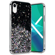 Huse pentru iPhone XR, Glittery, negru