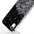 Huse pentru iPhone XR, Glittery, negru