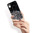 Huse pentru iPhone XR, Glittery, negru