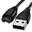 Kabel USB/ładowarka do smartwachy Garmin - czarny