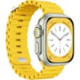 Pasek Silikonowy Ocean do Apple Watch 1/2/3/4/5/6/7/8/SE/ULTRA 42/44/45/49MM, Czarny