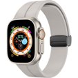 Pasek Silikonowy do Apple Watch 1/2/3/4/5/6/7/8/SE/Ultra 42/44/45/49mm, Beżowy