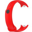 Pasek Silikonowy do Xiaomi Smart Band 8, Czerwony