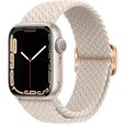 Pasek nylonowy do Apple Watch 1/2/3/4/5/6/7/8/SE 38/40/41/mm, Biały