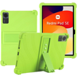 Silicon husă pentru Xiaomi Redmi Pad SE 11", Impact, armat, verde