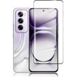 Sticlă călită 3D pentru Oppo Reno 12 Pro, cadru negru