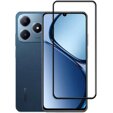 Sticlă călită 3D pentru Realme C61, cadru negru