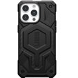 Urban Armor Gear Huse pentru iPhone 15 Pro Max, Monarch Pro Carbon MagSafe, negru