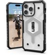 Urban Armor Gear Huse pentru iPhone 15 Pro Max, Pathfinder MagSafe, transparent / negru