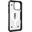 Urban Armor Gear Huse pentru iPhone 15 Pro Max, Pathfinder MagSafe, transparent / negru