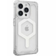 Urban Armor Gear Huse pentru iPhone 15 Pro, Plyo MagSafe, transparent / alb